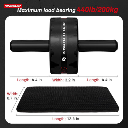 VINSGUIR Ab Roller Wheel